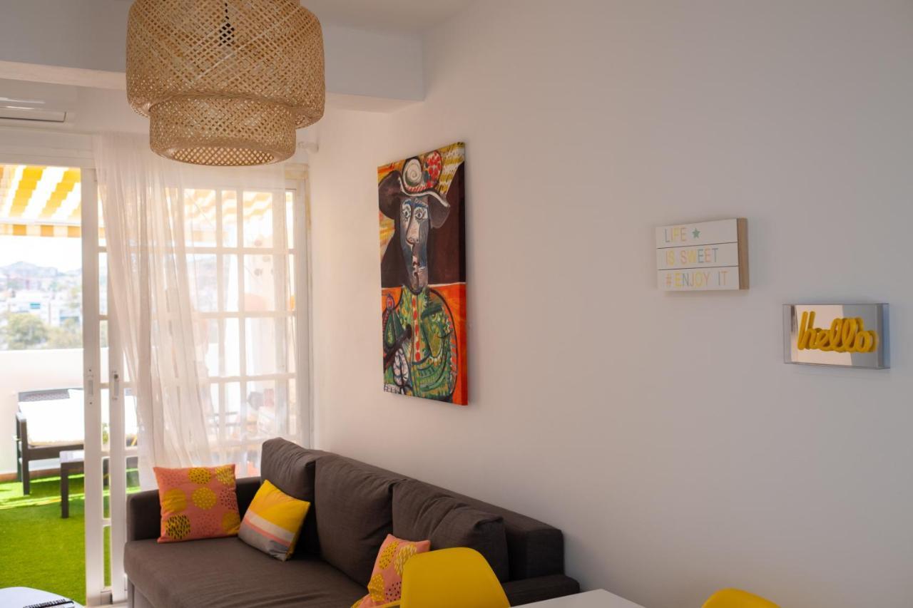 Penthouse City Center Private Terrace Wifi مالقة المظهر الخارجي الصورة